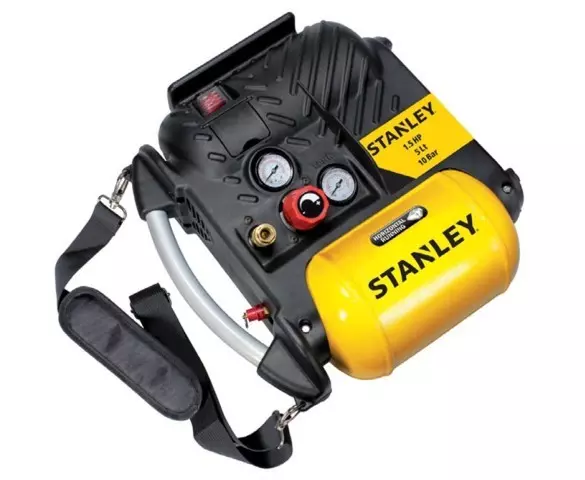 STANLEY D 200/10/5 olajkenésű hobbi táska kompresszor
